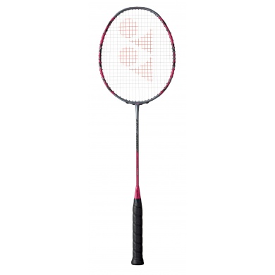 Yonex Badmintonschläger ARC Saber 11 Pro (ausgewogen, steif, Made in Japan) grau/rot - unbesaitet -